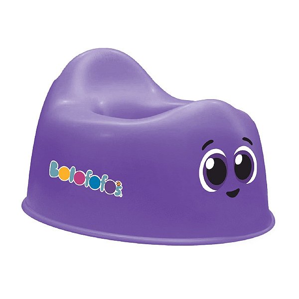 Troninho Roxo Penico Bebê Bolofofo Desfralde - Pais e Filhos