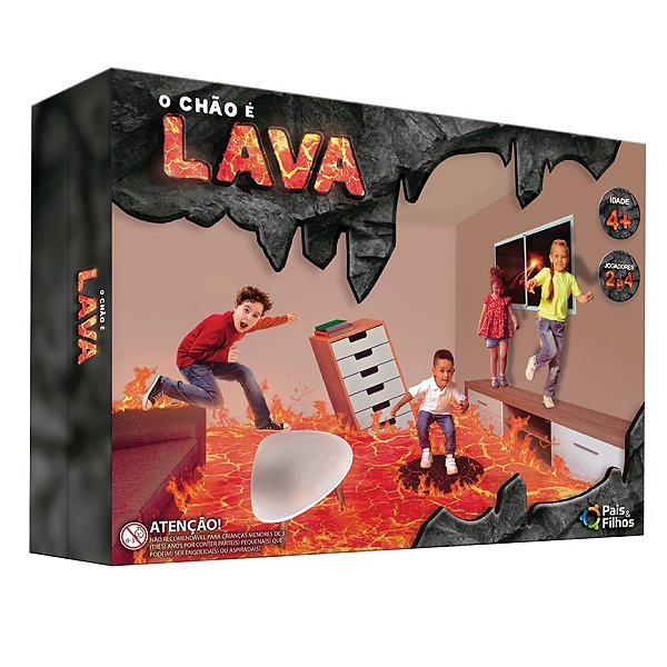 Brinquedo Jogo O Chão É Lava Super Divertido Em Família