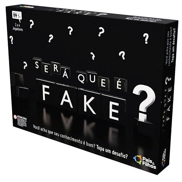 Jogo De Tabuleiro Será Que É Fake Estratégia Pais E Filhos