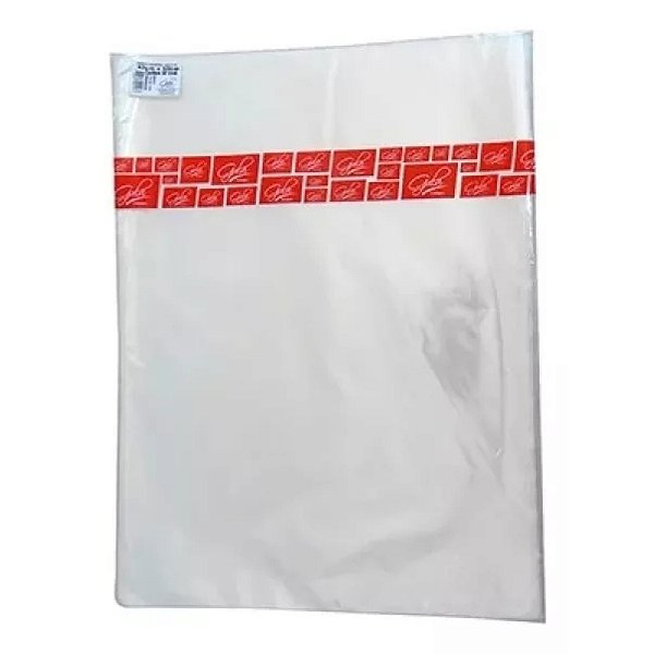 Kit Sacos De Presente Transparente 900 Incolor 35x53cm 50un