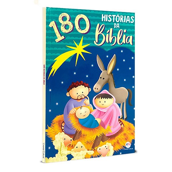 Livro Infantil 180 Histórias Da Bíblia 4+ Ciranda Cultural