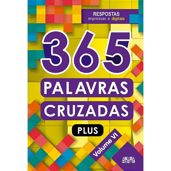 Livro 365 Palavras cruzadas plus Volume VI Ciranda Cultural