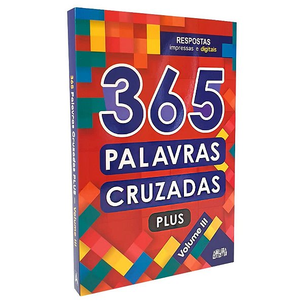 Livro 365 Palavras Cruzadas Plus Volume III Ciranda Cultural