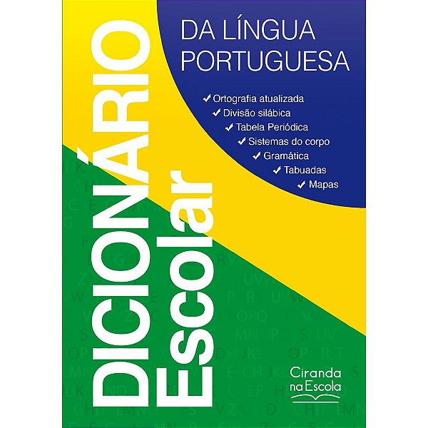 Dicionário Escolar Português Mapa Tabuada Tabela Periodica