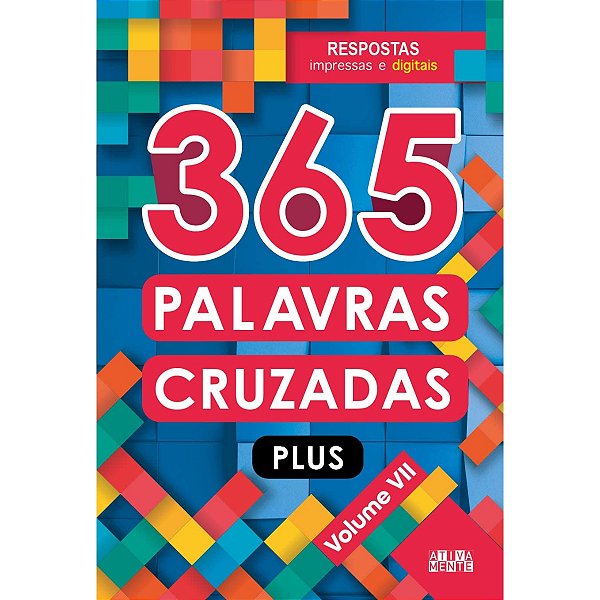 Livro 365 Palavras Cruzadas Plus Volume VII Ciranda Cultural