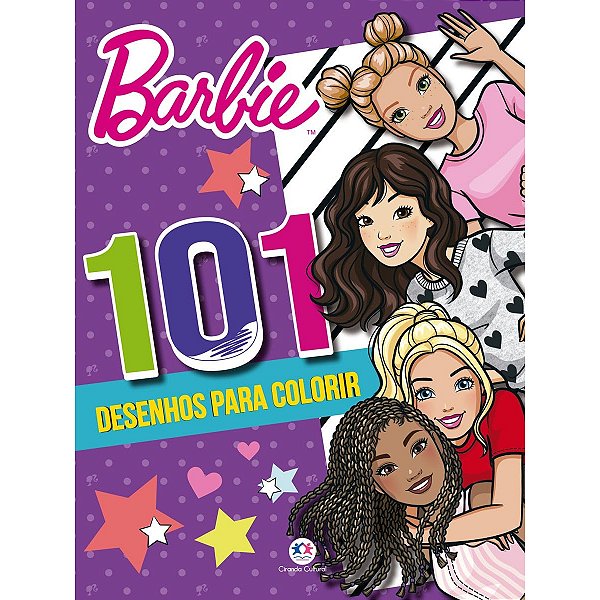 Livro 101 primeiros desenhos Barbie - Ciranda Cultural