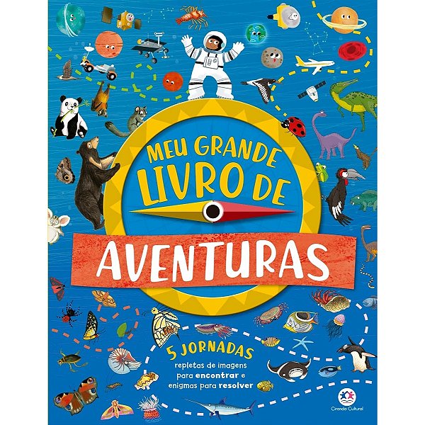 Meu grande livro de aventuras Capa Dura Luxo