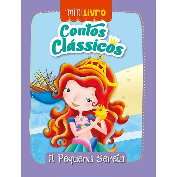 Mini Livro Contos classicos - A pequena sereia