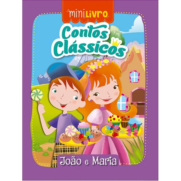 Mini Livro Contos classicos - Joao e Maria