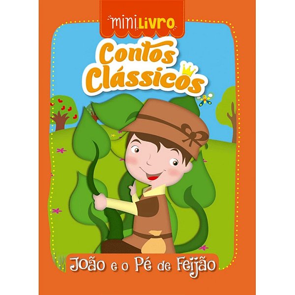 Mini Livro Contos classicos - Joao e o pe de feijao