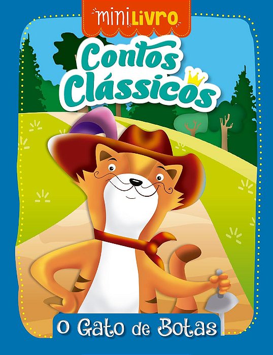 Mini Livro Contos classicos - O Gato de Botas