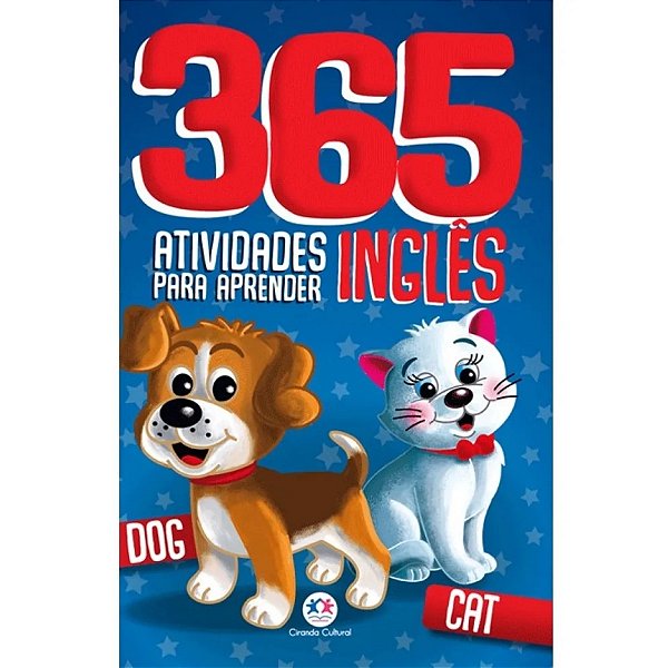 Livro 365 atividades para aprender Ingles - Apoio Escolar