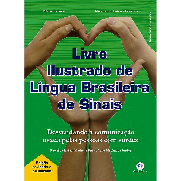 Livro ilustrado de lingua brasileira de sinais