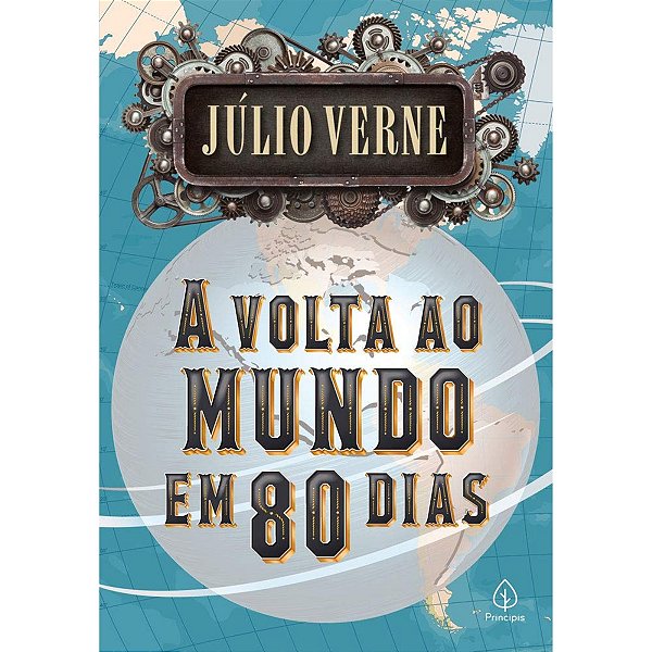 Livro A volta ao mundo em 80 dias - Julio Verne