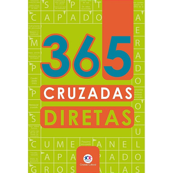 Livro 365 cruzadas diretas - Ciranda Cultural