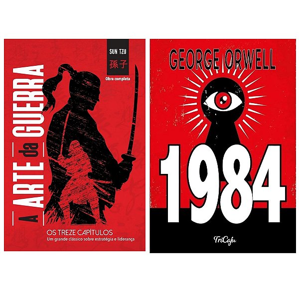 Kit 2 Livros | 1984 - George Orwell e A Arte da Guerra
