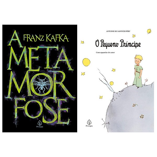 Kit 2 Livros | A Metamorfose Franz Kafka e O Pequeno Principe