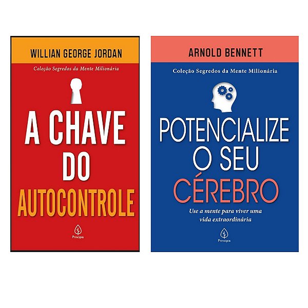 Kit 2 Livros | Potencialize o seu cerebro e A Chave do Autocontrole