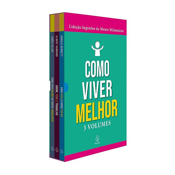 Box Como viver melhor - Coleção Segredos Da Mente Milionária