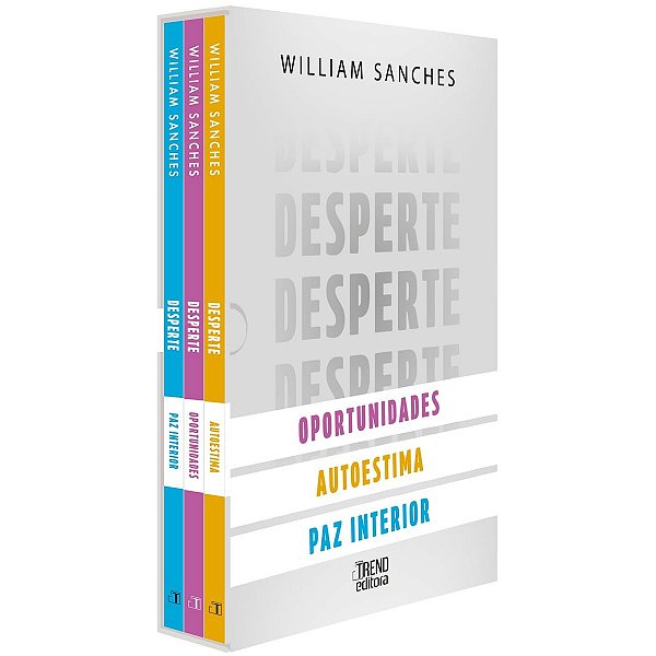 Box 3 Livros Desperte - Oportunidades, Autoestima e Paz Interior