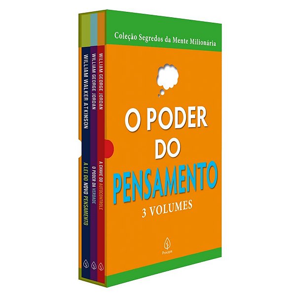 Box O Poder Do Pensamento - Segredos Da Mente Milionária