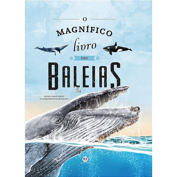 Livro Capa Dura Luxo - O magnifico livro das baleias