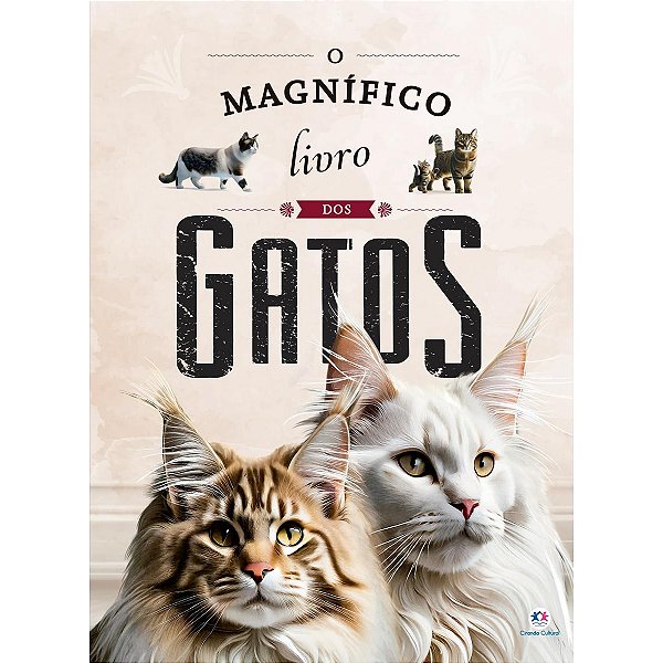 Livrão O magnifico livro dos gatos - Capa Dura