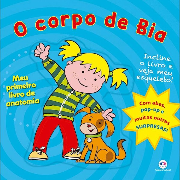 Livro O Corpo De Bia | Infantil pop-up Com Abas