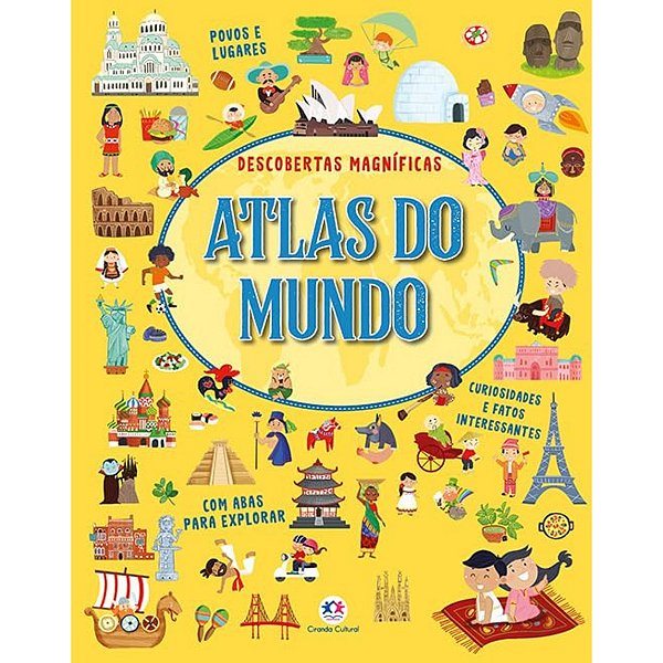 Livro Capa Dura - Atlas do mundo