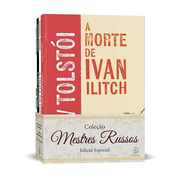 Coleção 3 Livros - Mestres Russos, Liev Tolstoi e Alexander Puskin