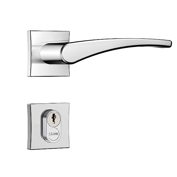 Fechadura Stam Classic 3500 Inox Maquina 55mm Externa