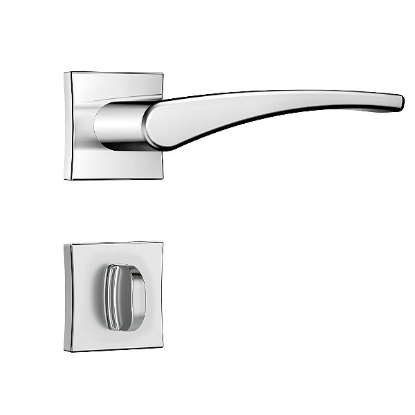 Fechadura Stam Classic 3500 Inox Maquina 55mm Banheiro