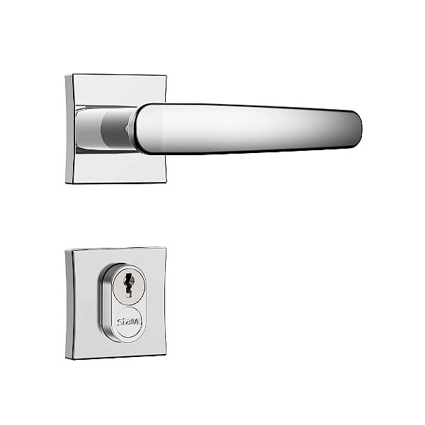 Fechadura Stam Classic 3100 Inox Maquina 55mm Externa