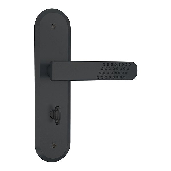 Fechadura stam Banheiro 1820/21 Preto fosco