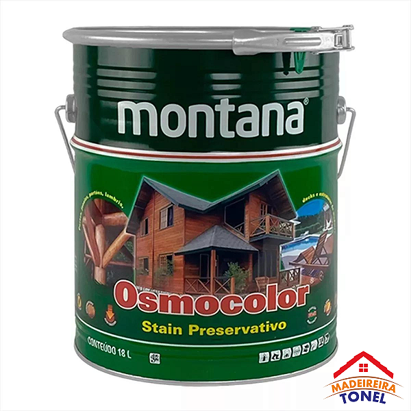 Montana Osmocolor Stain Castanho UV Deck 18L
