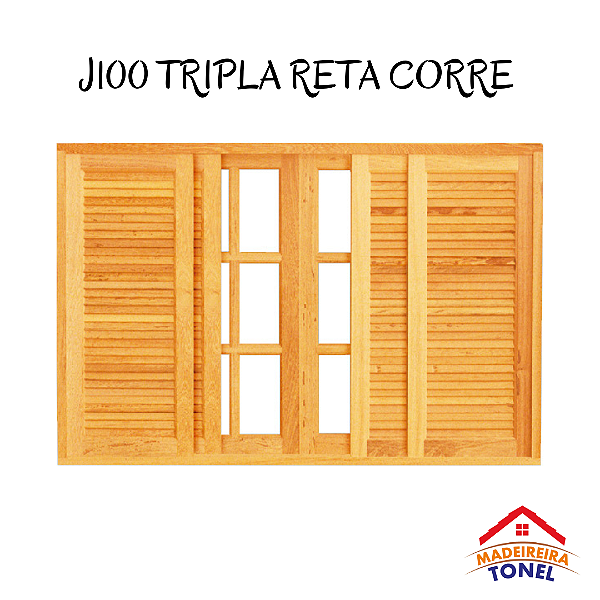 Janela de Angelim Pedra Ref J100