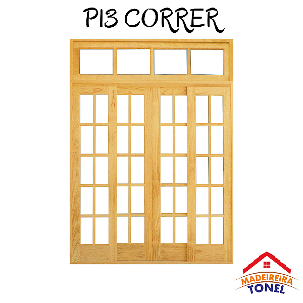 Porta de Angelim pedra Ref P13