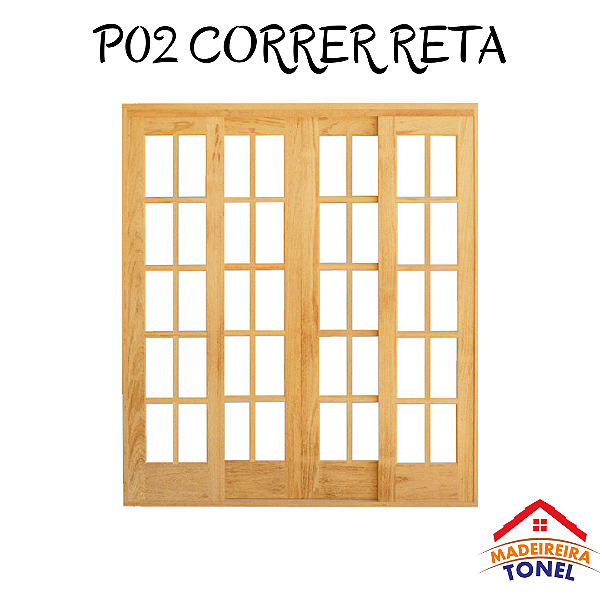 Porta de Angelim pedra Ref P02