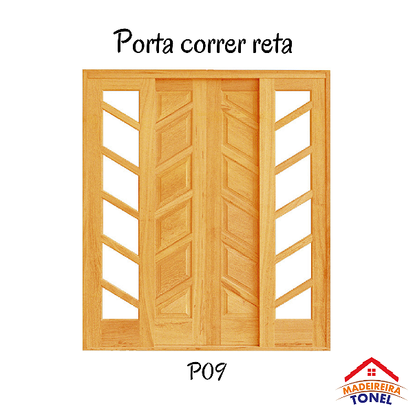 Porta de Angelim pedra Ref P09