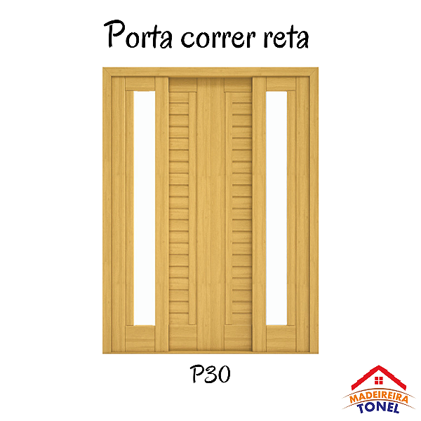 Porta de Angelim pedra Ref P30