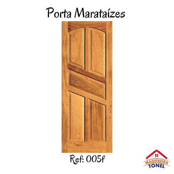 Porta Maciça Marataízes Madeira Angelim pedra