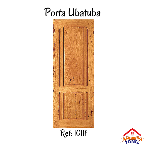 Porta Maciça Ubatuba Madeira Angelim pedra
