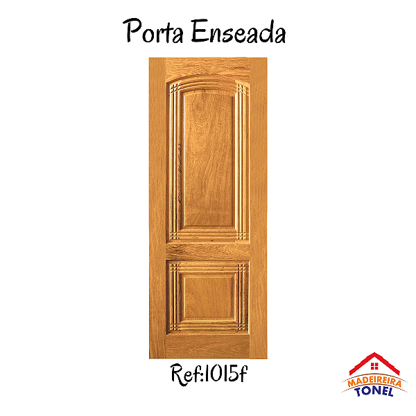Porta Maciça Enseada Madeira Angelim pedra