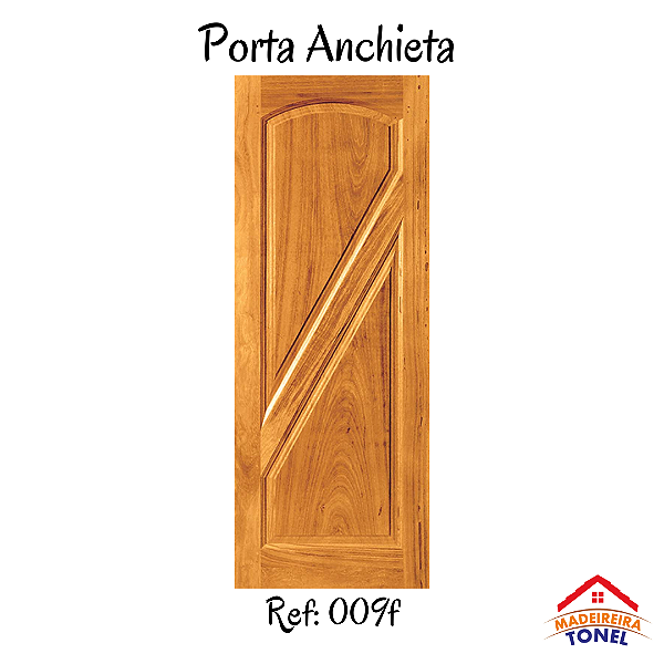 Porta Maciça Anchieta Madeira Angelim pedra