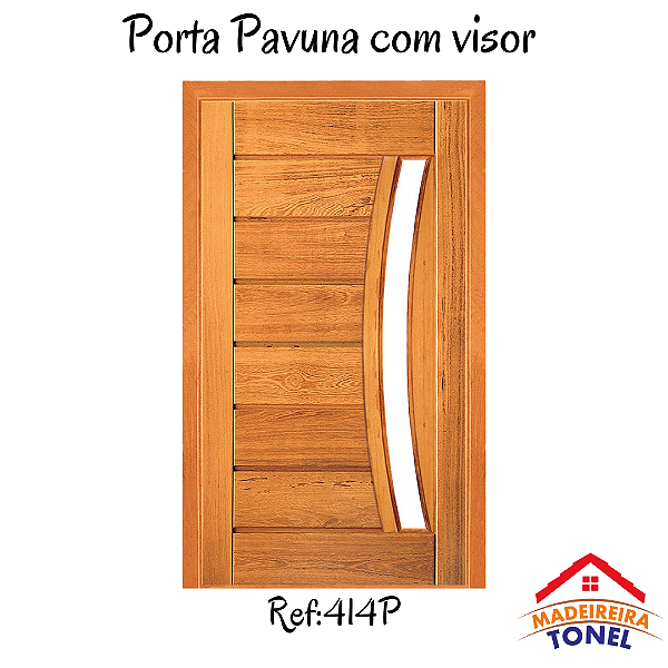 Porta Maciça Pavuna com Visor