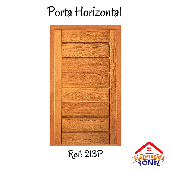 Porta Maciça Horizontal