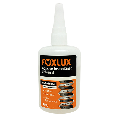 Adesivo Instantâneo Universal - Foxlux - 100g