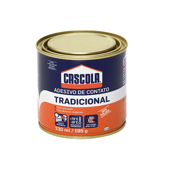 Cola de Contato 195g Cascola Tradicional Sem Toluol