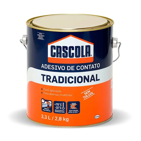 Cola de Contato Cascola Tradicional - 2,8 Kg