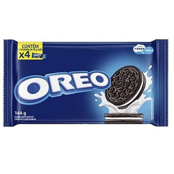 Biscoito Recheado Oreo Original - Pacote com 144G